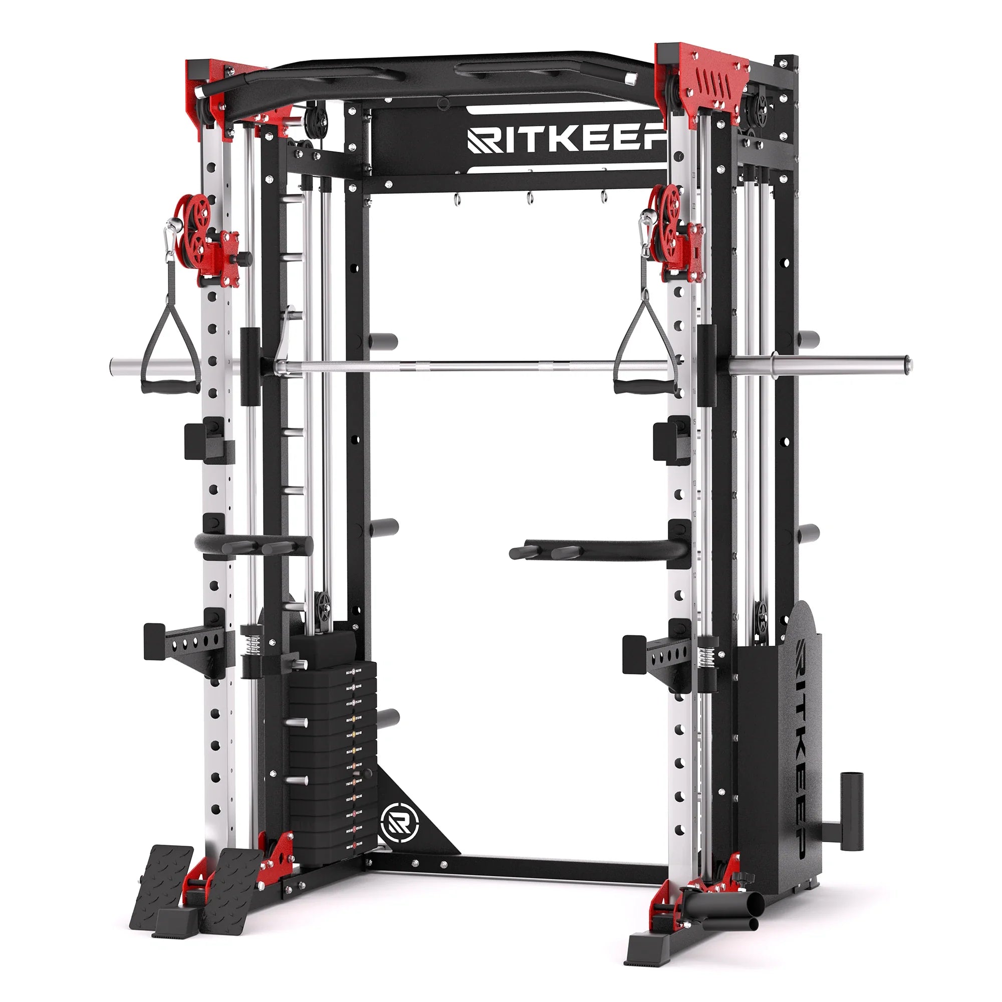 PMAX 5600 Home Gym Smith Machine - Integrated Weight System
