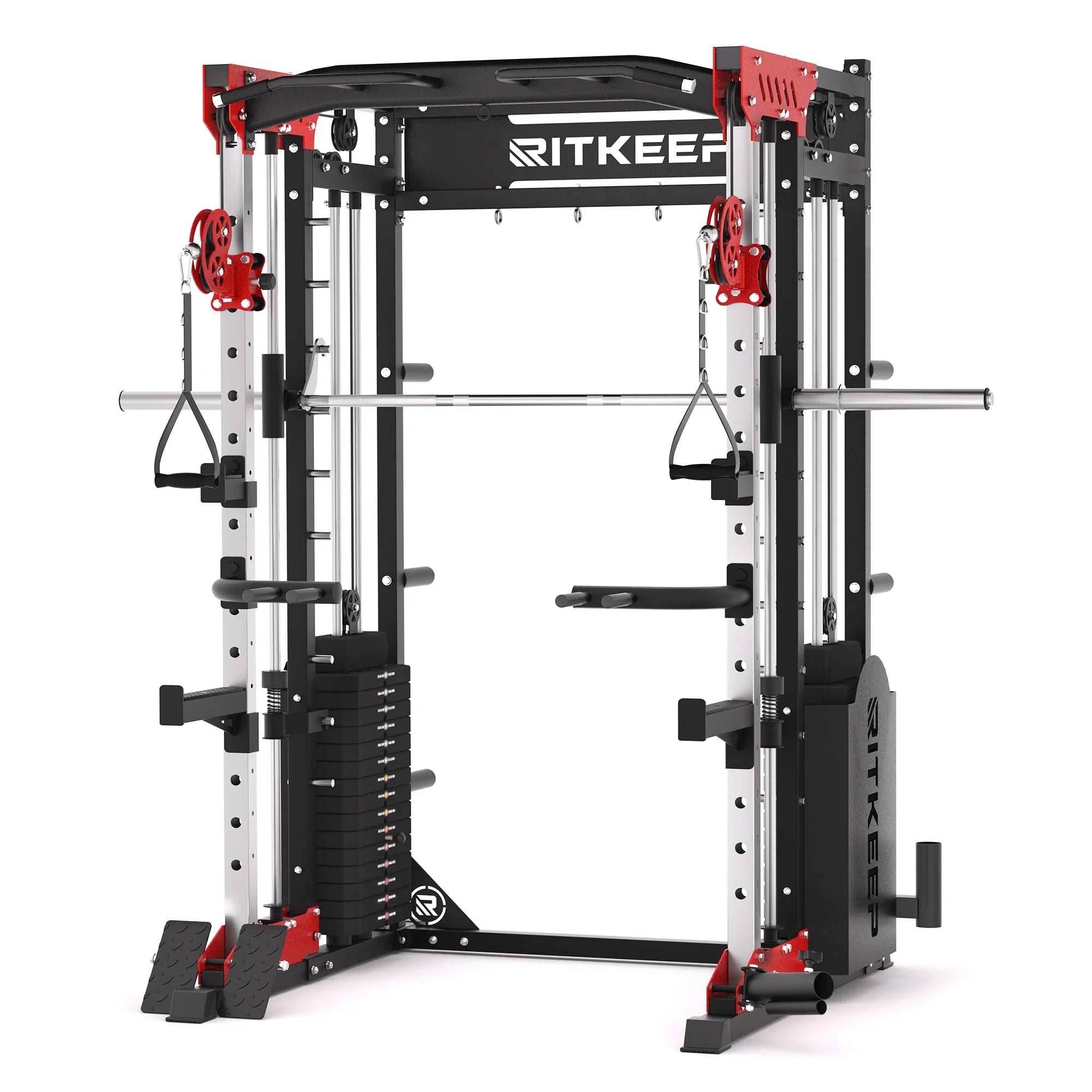 PMAX 5600 Home Gym Smith Machine - Integrated Weight System