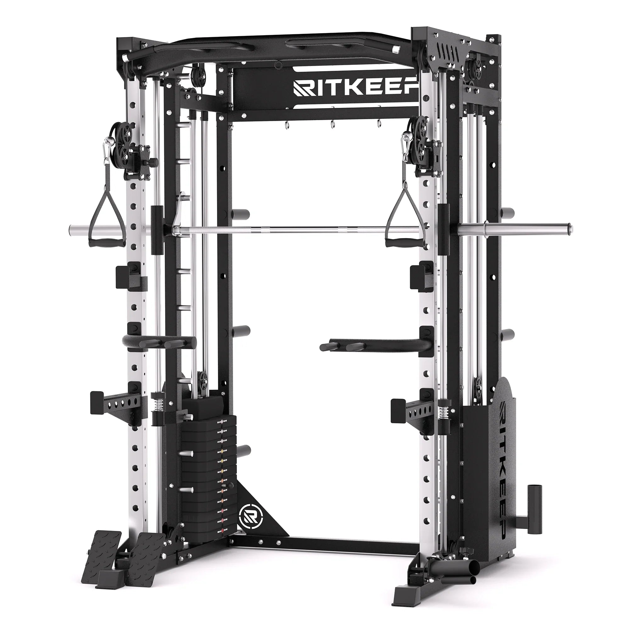 PMAX 5600 Home Gym Smith Machine - Integrated Weight System