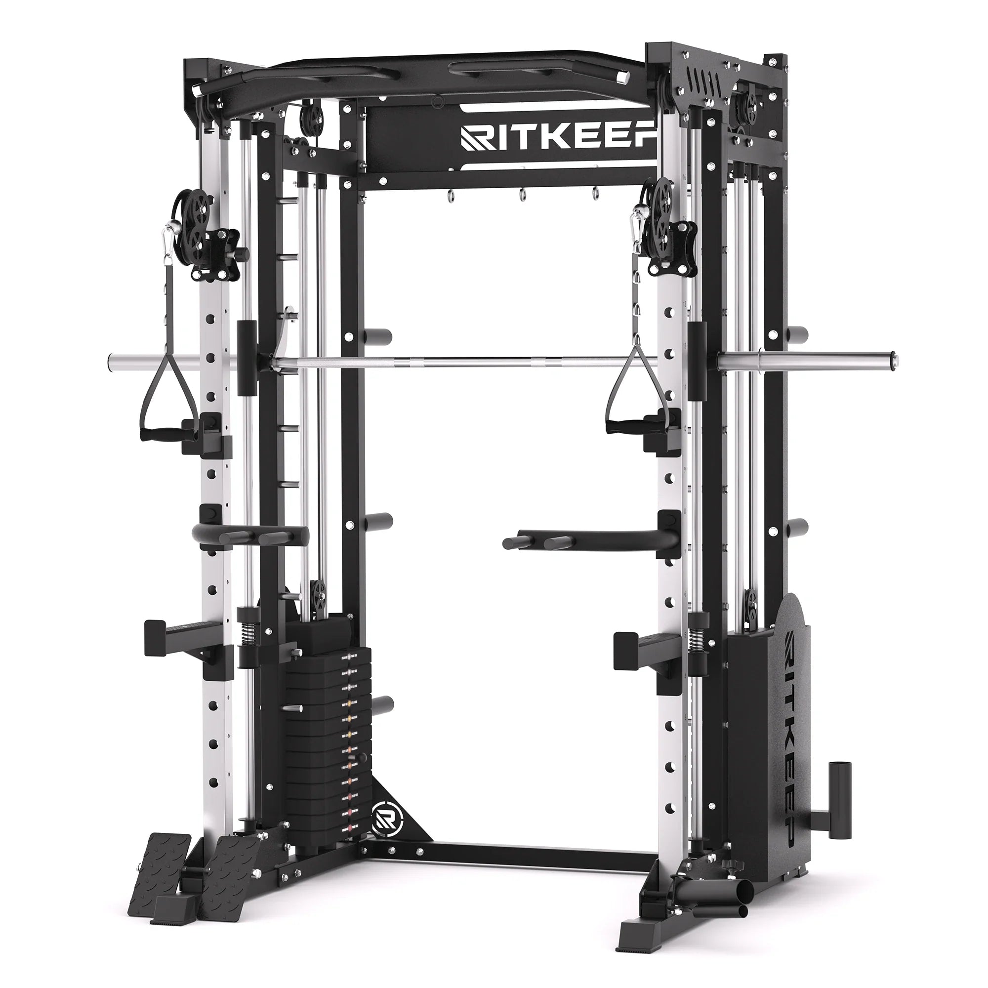 PMAX 5600 Home Gym Smith Machine - Integrated Weight System